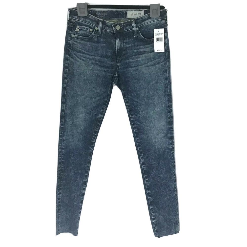 Adriano Goldschmied Jeans Women 27 Regular AG-ED Denim Legging Ankle Raw Hem